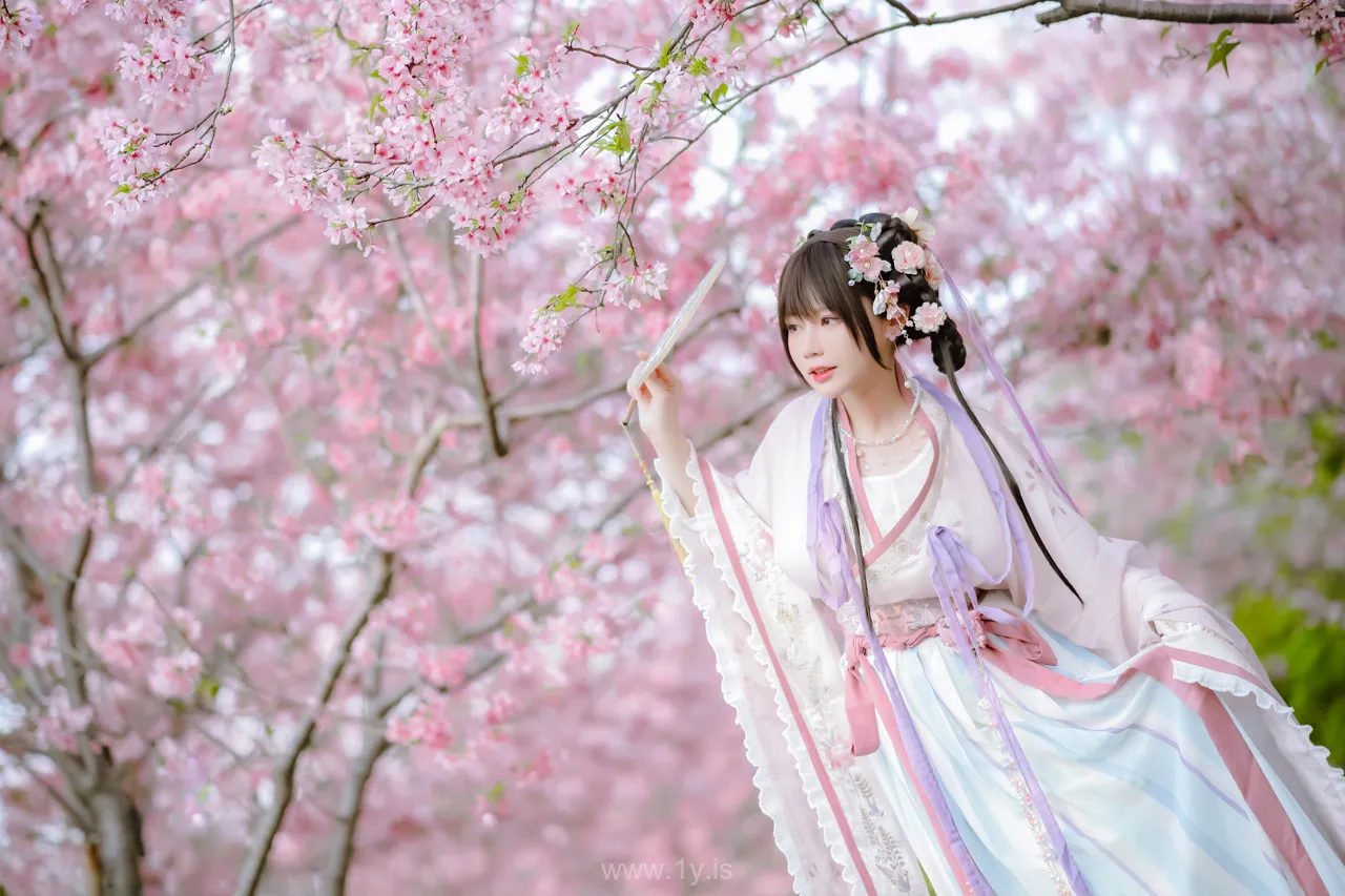 Nyako喵子 NO.036 樱花汉服 花神祈愿